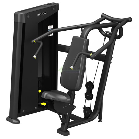 Tlak na ramená v sede (shoulder press)