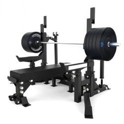 Súťažná benchpress lavica