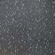 15 mm 100x100 cm BLUE podlaha gumová puzzle modrá 2.trieda