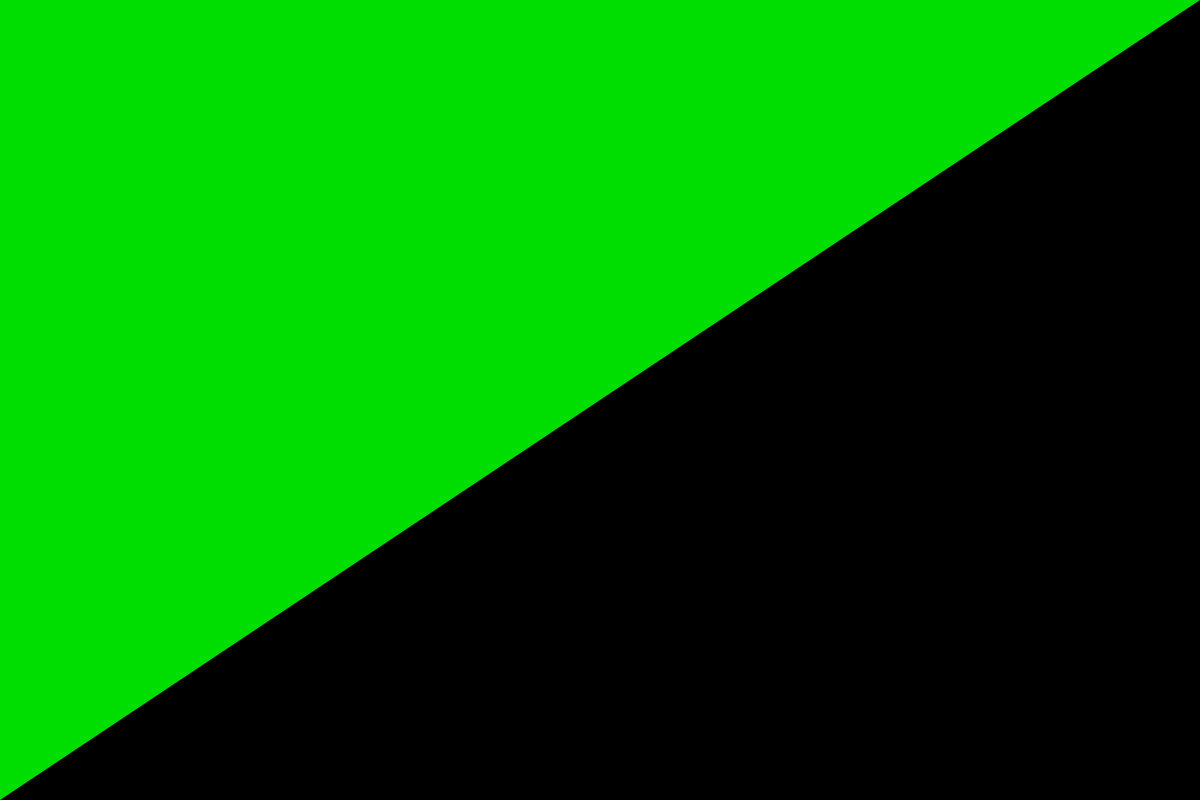 zeleno/čierna